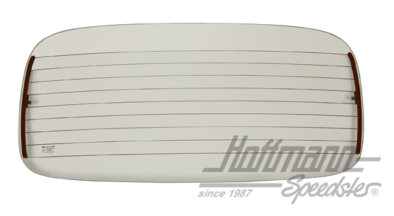 Lunette arrière, chauffable, Berline, 57-64, tranparente | 111 845 501 E heizbar | 020-6049