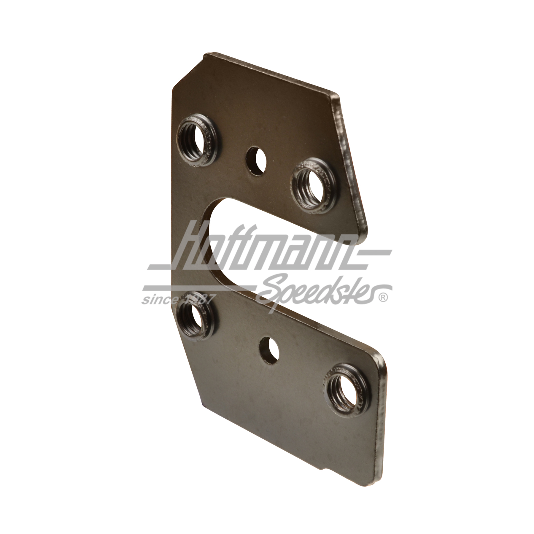 Plaque taraudée, charnière de porte, en haut, droite                                                