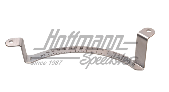 Cadran pour réglage d'allumage (aluminium) | 021 119 249 E | 097-1800-05