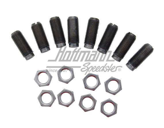 Jeu de vis de réglage de soupapes + écrous, 10mm | 022 109 451 / 028 109 453 | 092-0490