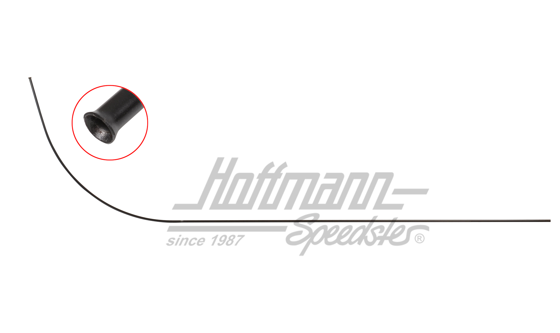 Tube, tirette de capot, arrière, 1800mm                                                             