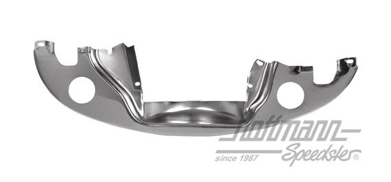 Tôle arrière du moteur, standard, chromée | 113 119 527 D | 010-1473