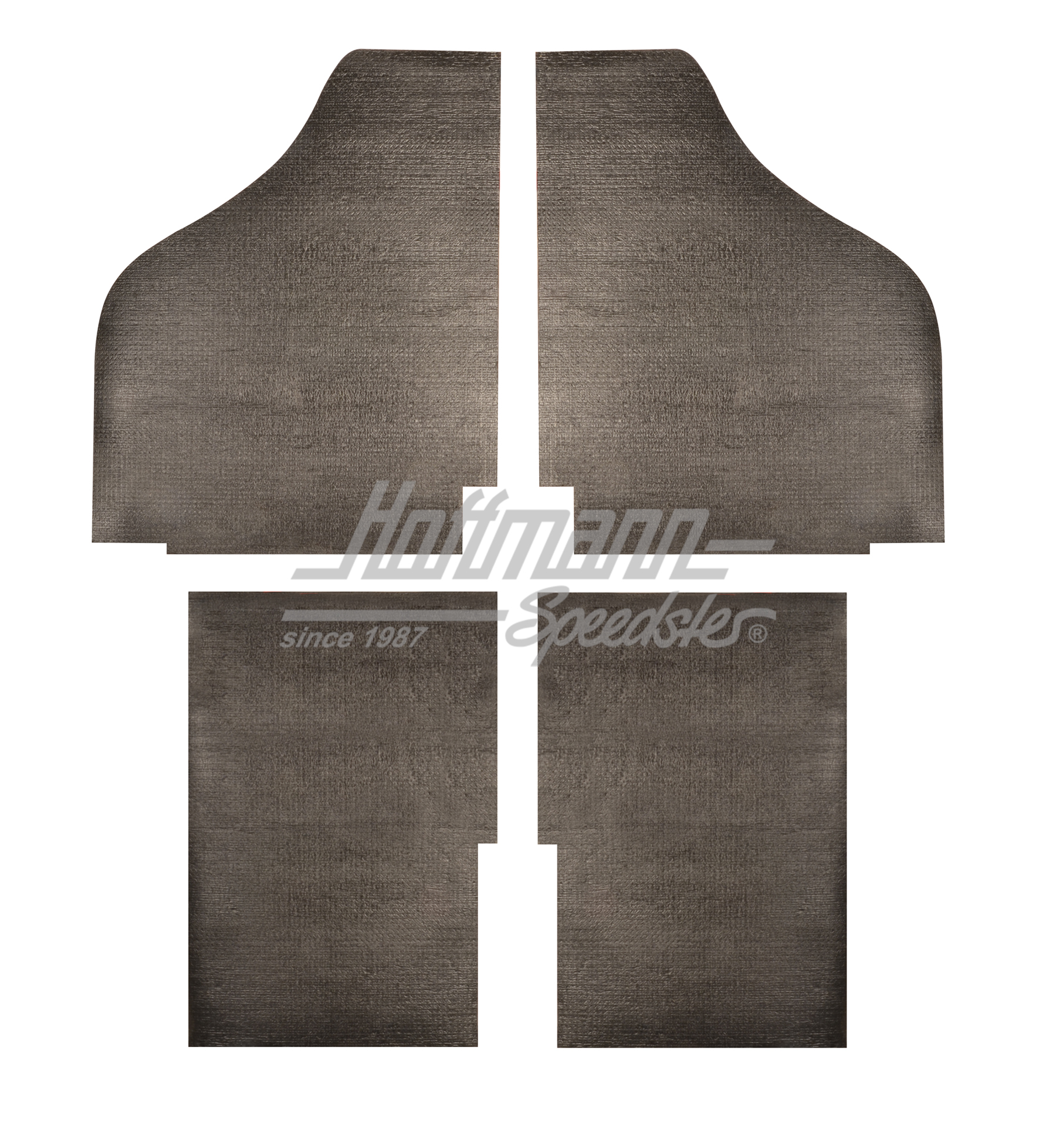 Isolation de plancher, Karmann Ghia | 141 863 707 / 141 863 707 A | 066-0058-37