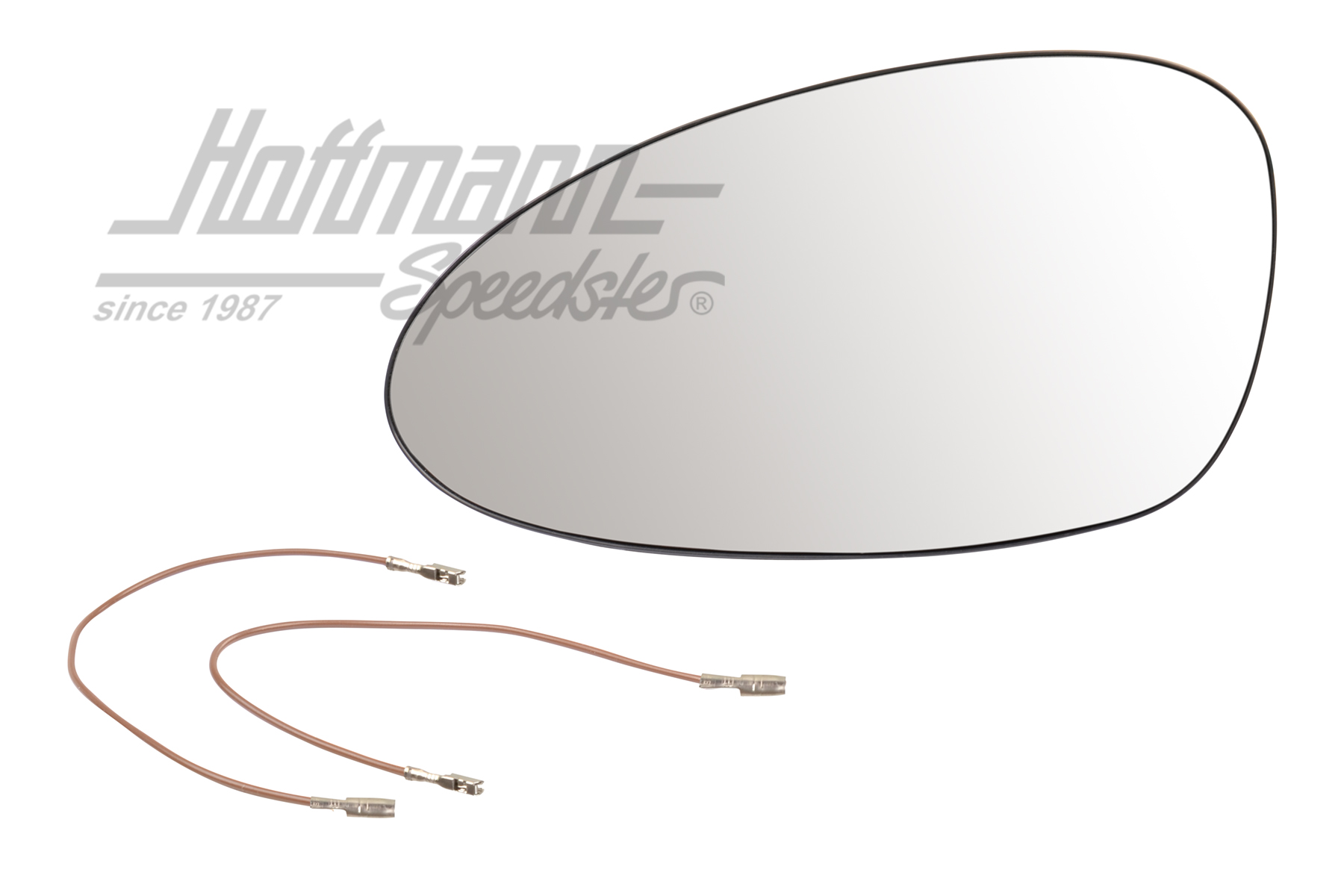 Verre miroir, éléctrique/chauffable, .91-.97, gauche | 965 731 035 00 | 510-9647-01