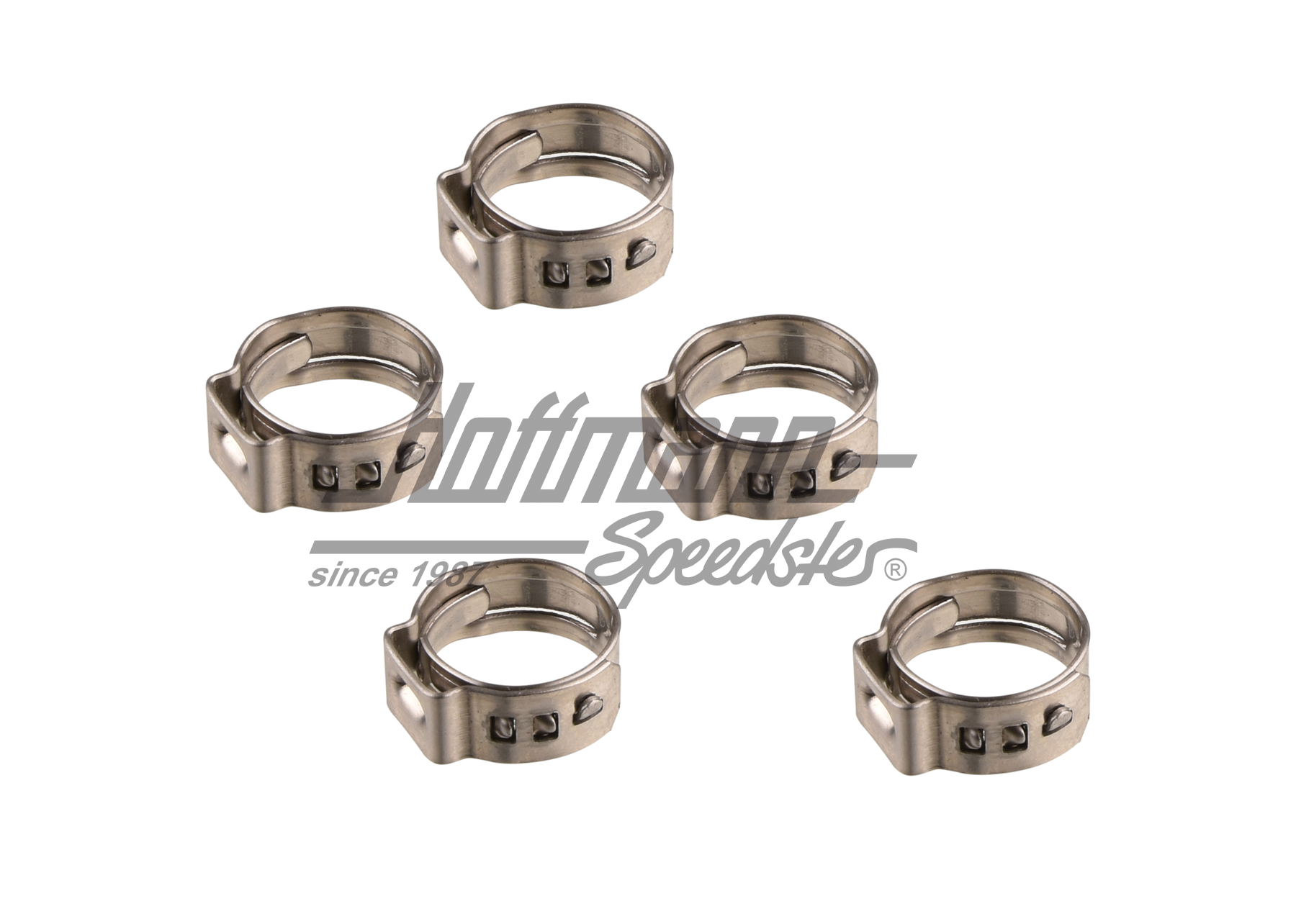 Colliers à une oreille, réglable, 11.3-13.8mm | --- --- --- | 020-0505-19