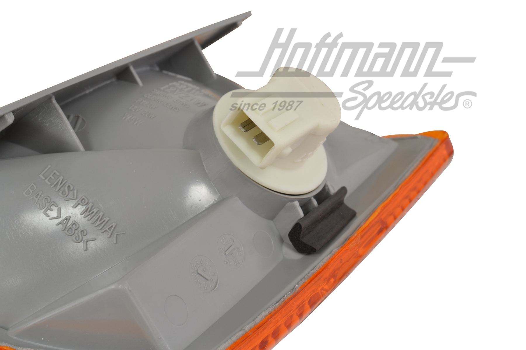 Clignotant, avant, orange, droite (court)                                                           