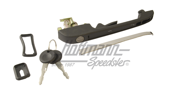 Poignée de porte, Golf 1/2, avant, droite | 191 837 206 A | 180-1002