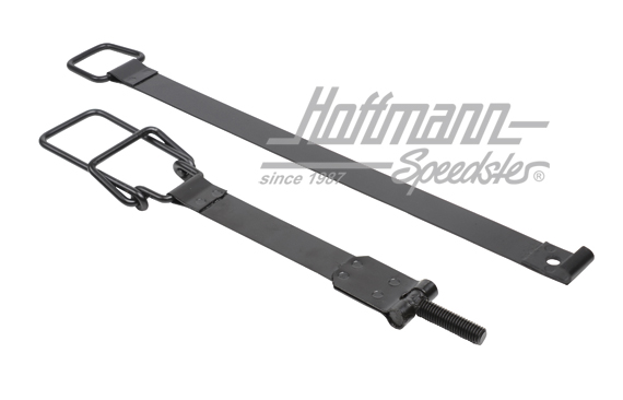 Bande de serrage de batterie, 911, longue, noire | 902 611 022 00 | 580-1140-04