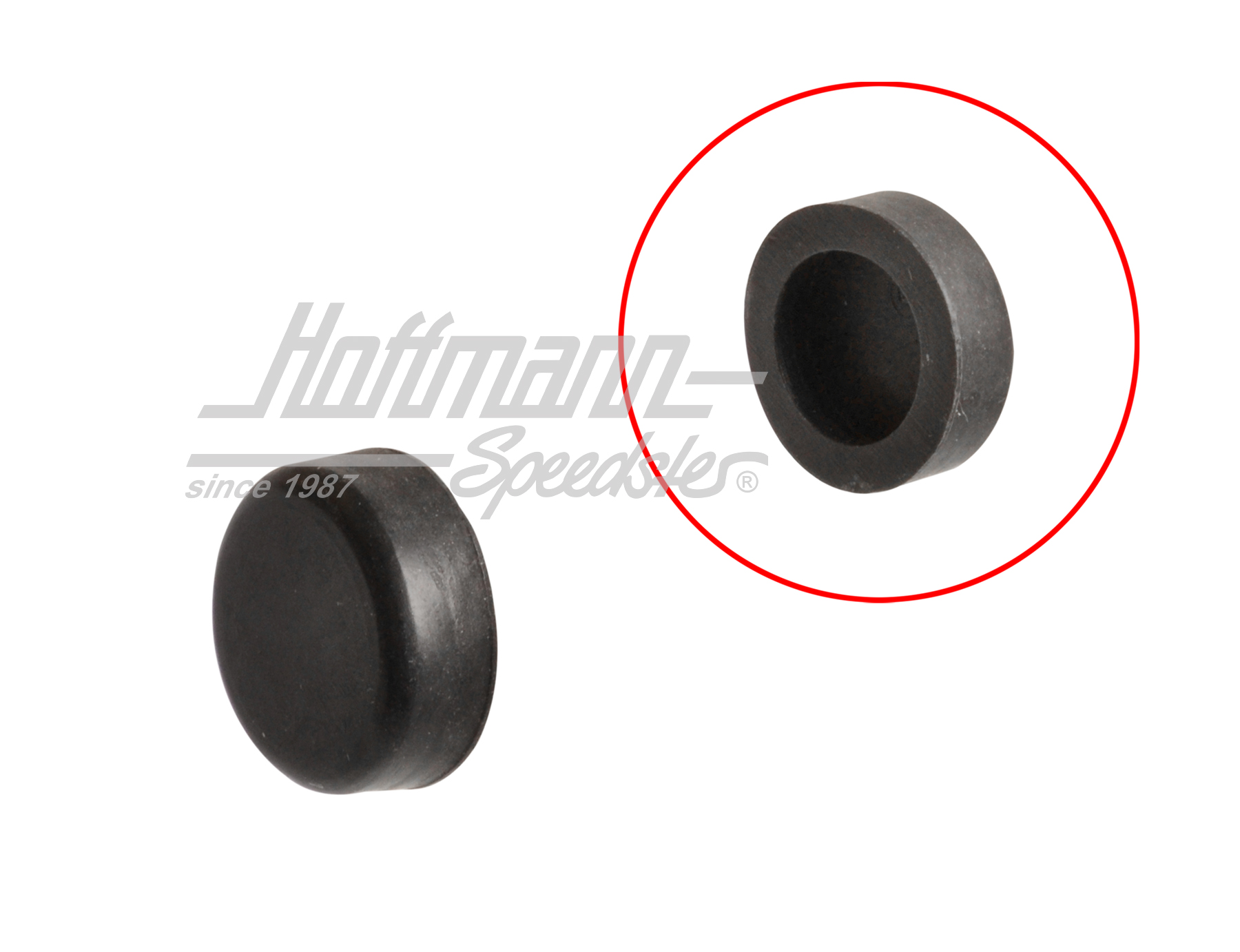 Tampon de butée, pédale de frein, 68-93                                                             