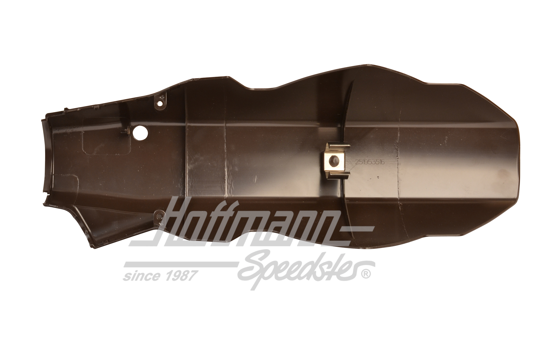 Revêtement, bôite de neiman, en bas, brun                                                           