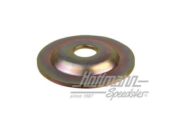 Rondelle plate, support en caoutchouc, essieu arrière                                               