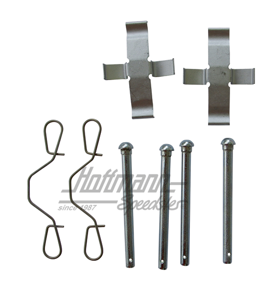 Jeu de fixation, plaquettes de frein, ATE, 78-83 | --- --- --- | 160-4110-50