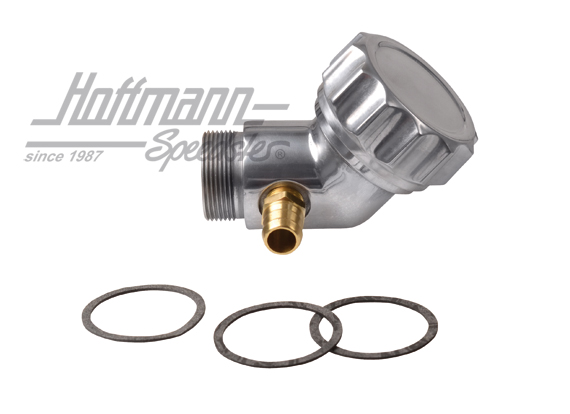 Tubulure d'huile, coudée, aluminium | AC 115 542 | 010-1203