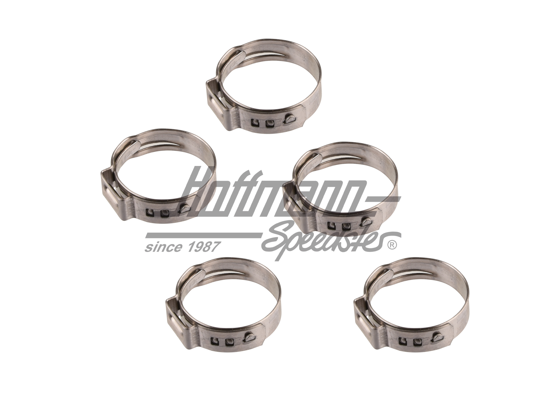 Colliers à une oreille, réglable, 19.4-22.6mm | --- --- --- | 020-0505-37