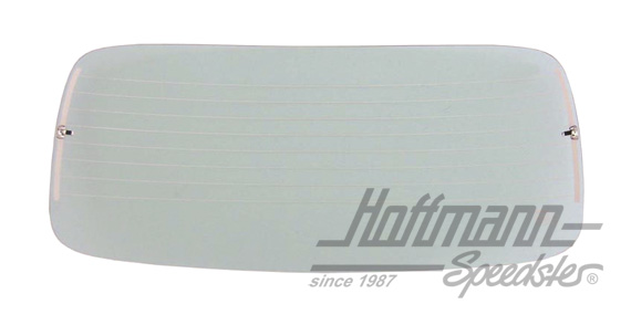 Lunette arrière, chauffable, Berline 8.64-, transparent | 111 845 501 K | 020-6051