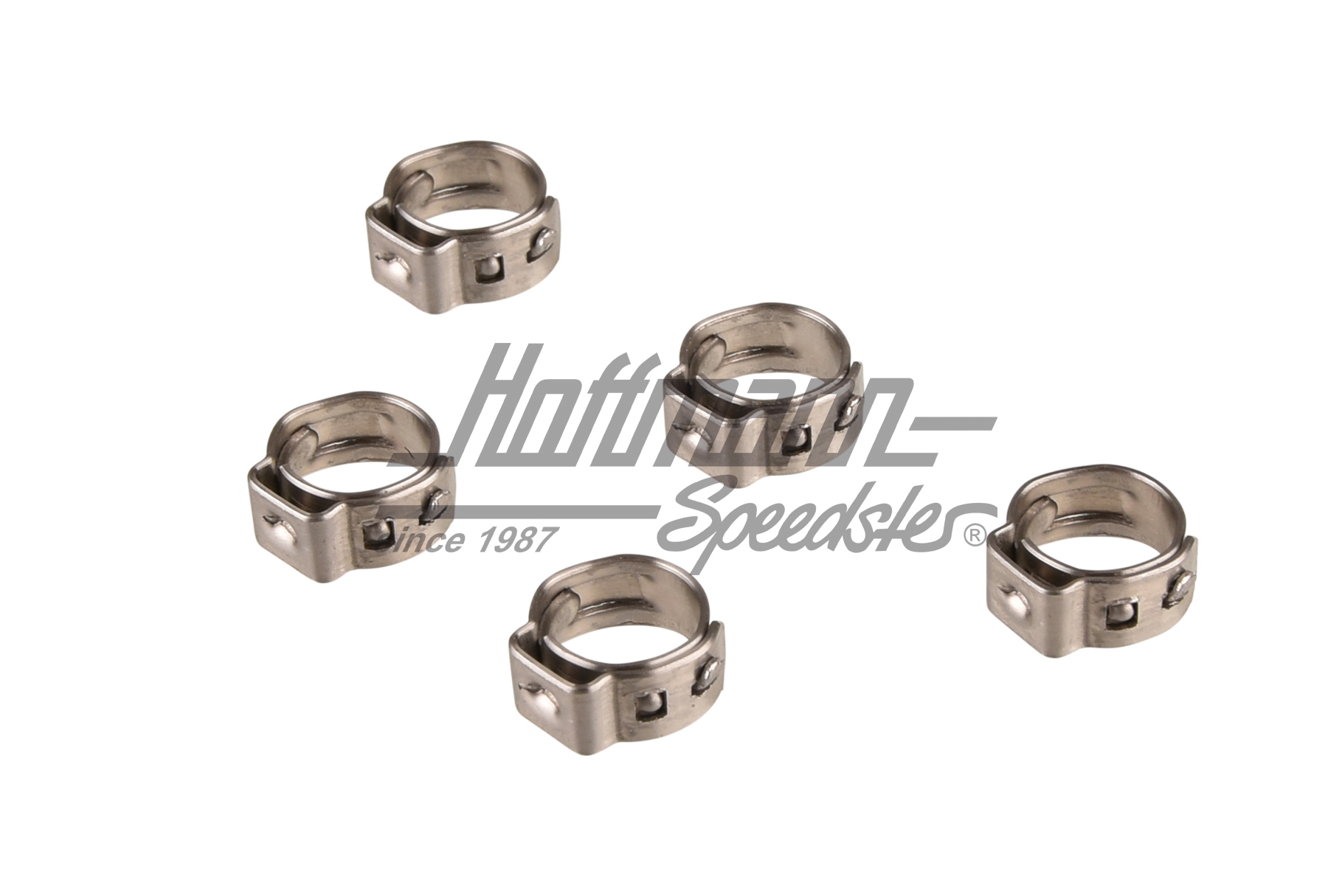 Colliers à une oreille, réglable, 6.8-8mm | --- --- --- | 020-0505-02