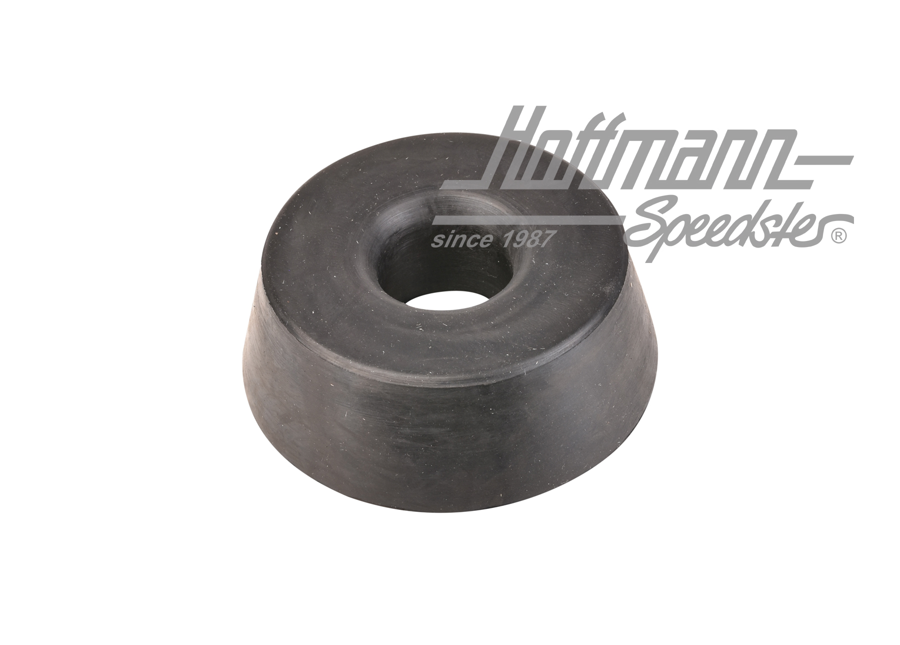 Caoutchouc, essieu arrière/châssis, extérieur, en bas                                               