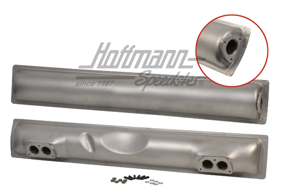 Échappement, 1.7-2.0, 8.71-7.85, inox | VW-35028SOE | 090-2060