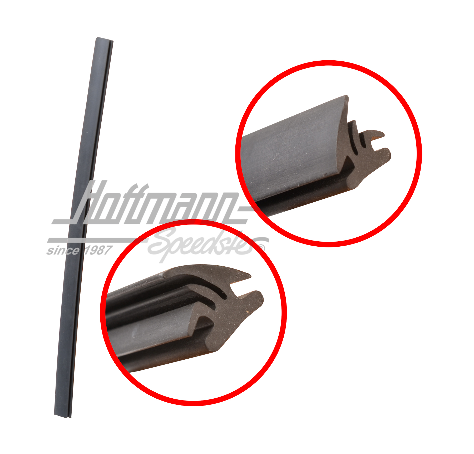 Joint, déflecteur, vertical, Hardtop | 644 543 201 60 | 510-6398-10