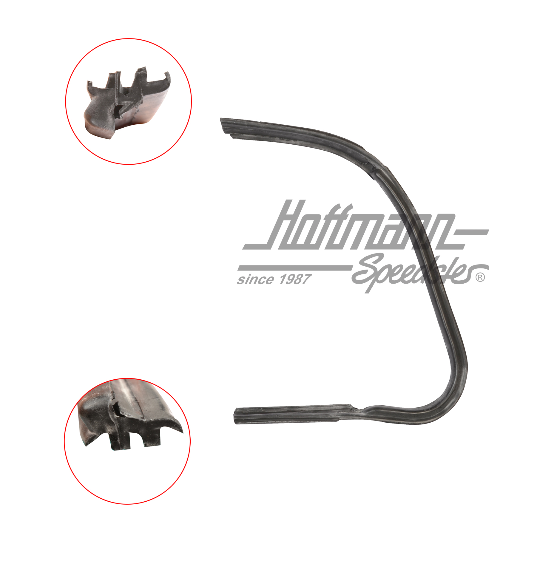 Joint de déflecteur, droite, 8.64- | 111 837 626 B | 020-5232