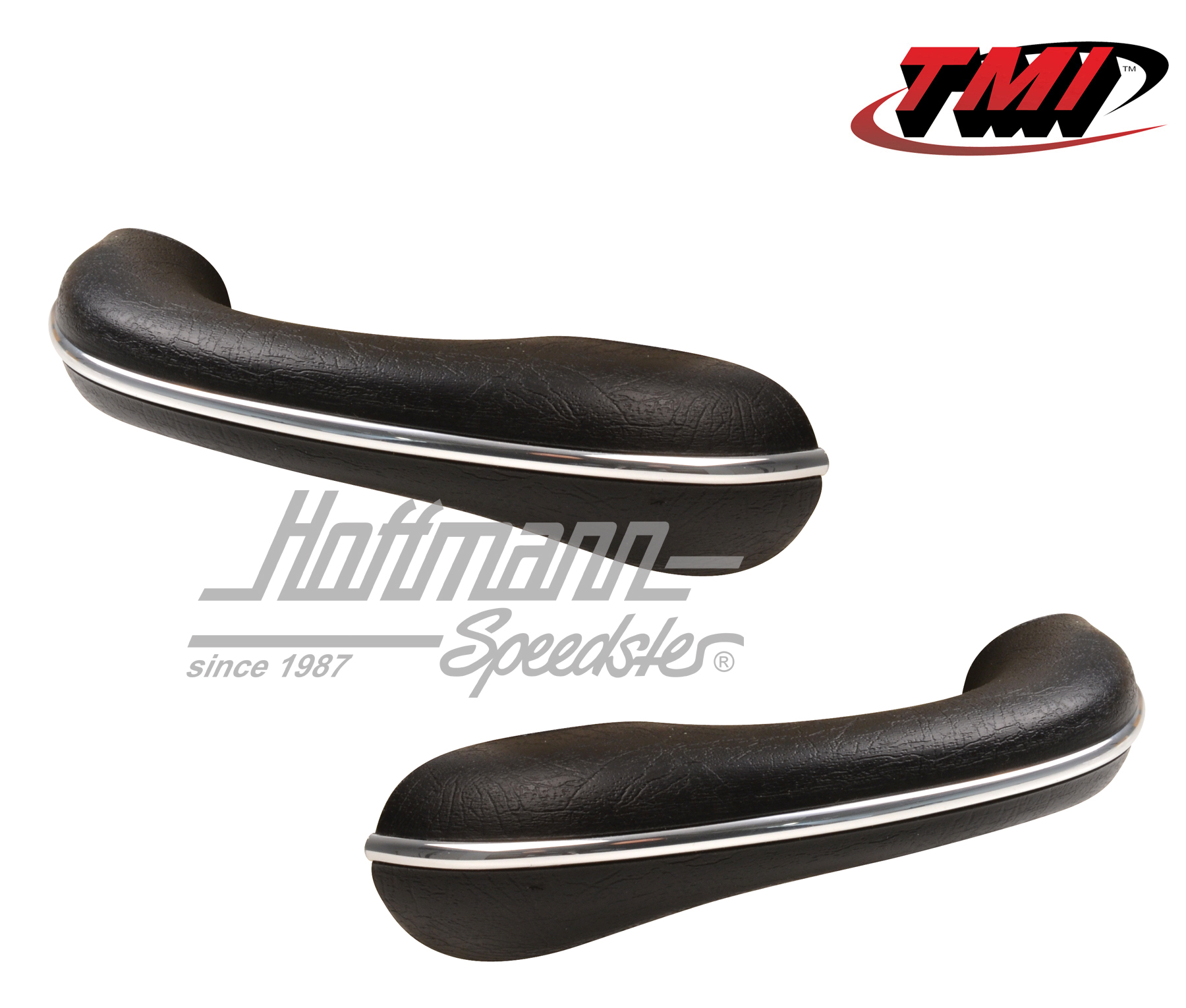 Accoudoirs, 8.54-7.67, noirs, gauche/droite | 16-1604/16-1603 | 055-7421