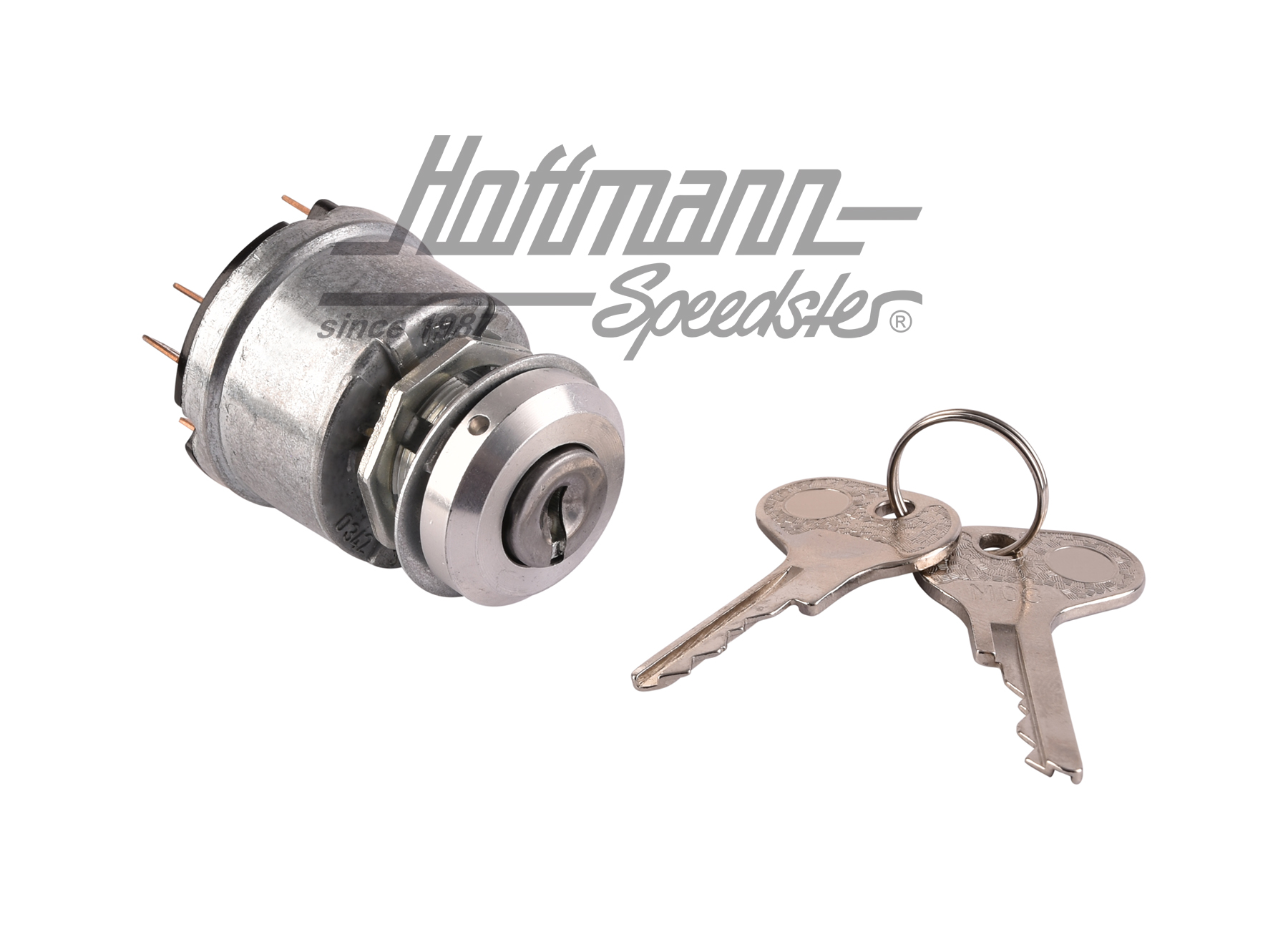 Contacteur d'allumage, avec cylindre, Porsche 911, 65-68 | 901 613 101 10 | 580-3034