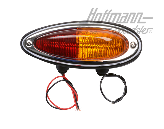 Feu arrière, 356, complet, orange/rouge, droite | 644 631 404 10 | 510-5015-02