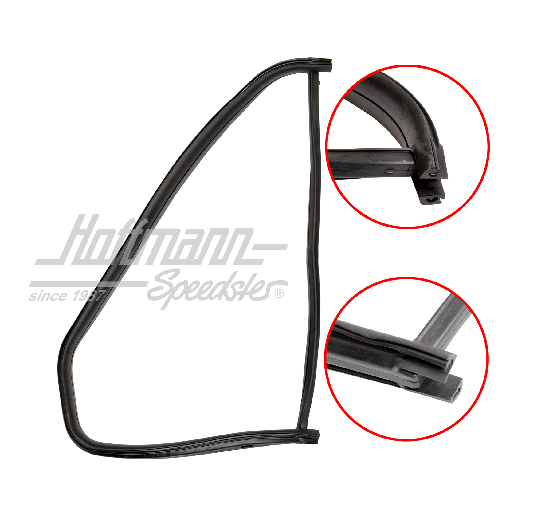 Joint de déflecteur, arrière, droite | 173 845 218 A | 180-7067-02