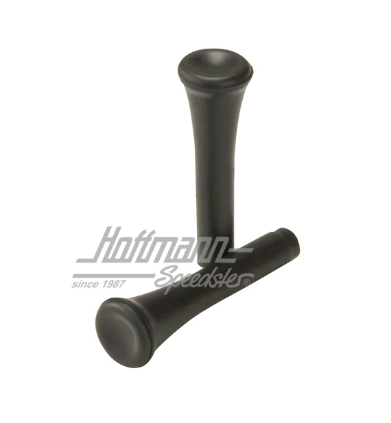 Boutons verrouillage, standard, noirs | 111 837 187 B | 020-2375