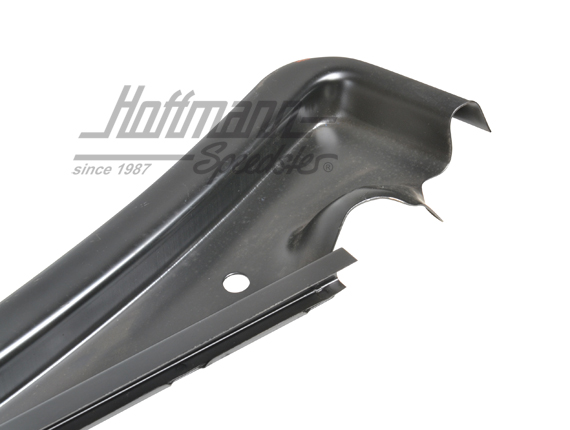 Élément glissière, porte coulissante, en haut, droite                                               