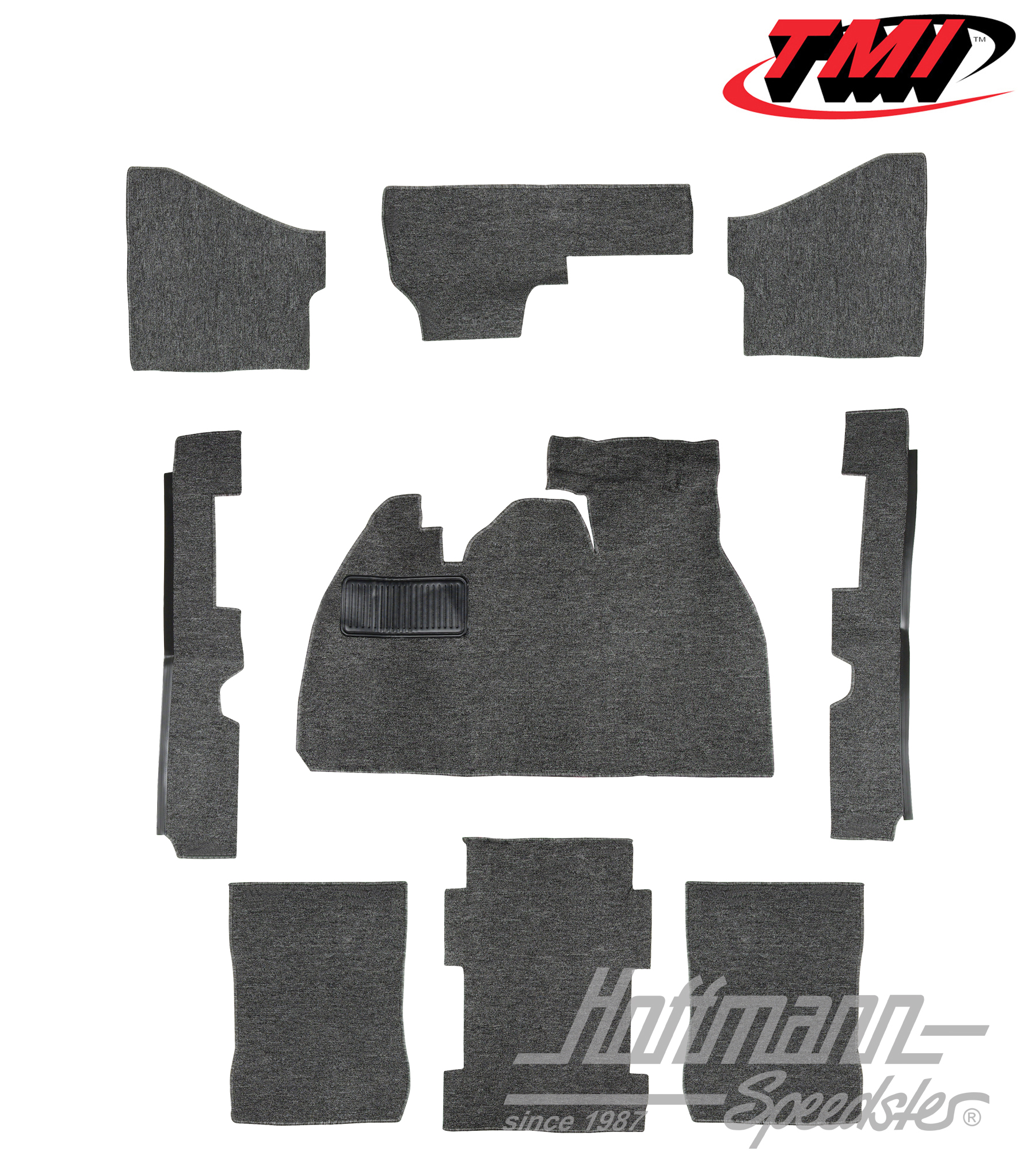 Kit moquettes, Berline, gris, 1303 | 34-F1214-407 | 020-5326