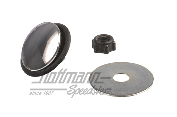 Vis enjoliveur "Tajco", chromée, 22mm                                                               