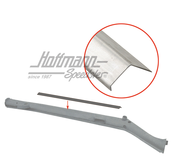 Bande de serrage, moquette au bas de marche, -.68 | 111 801 121 | 050-1240