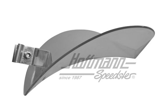 Déflecteur de tourbillon "Wirbulateur", pare-brise, transparent                                     