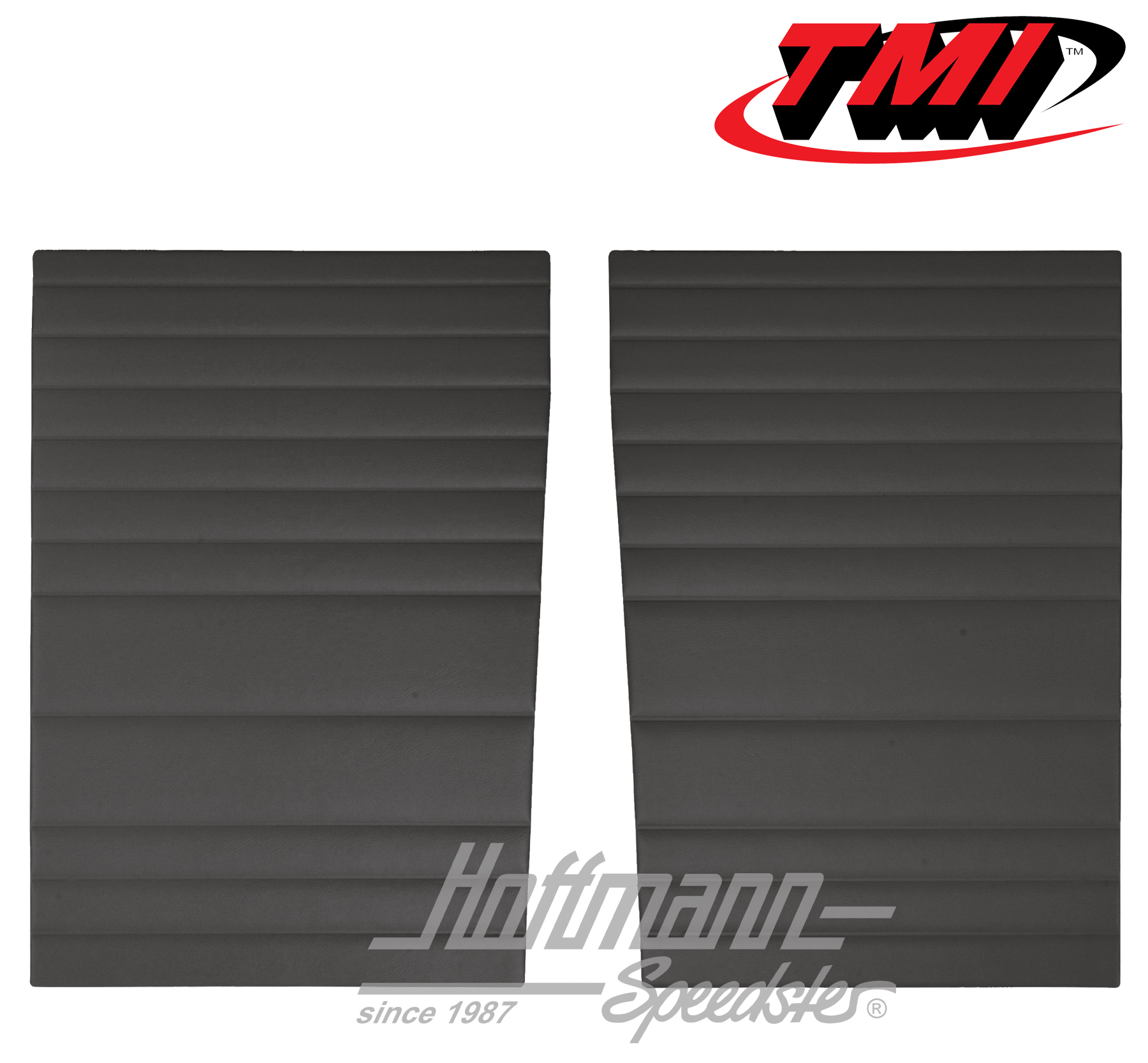 Panneaux de dossier de banquette, 55-67, noirs | 10-2136-11 | 098-0588-01