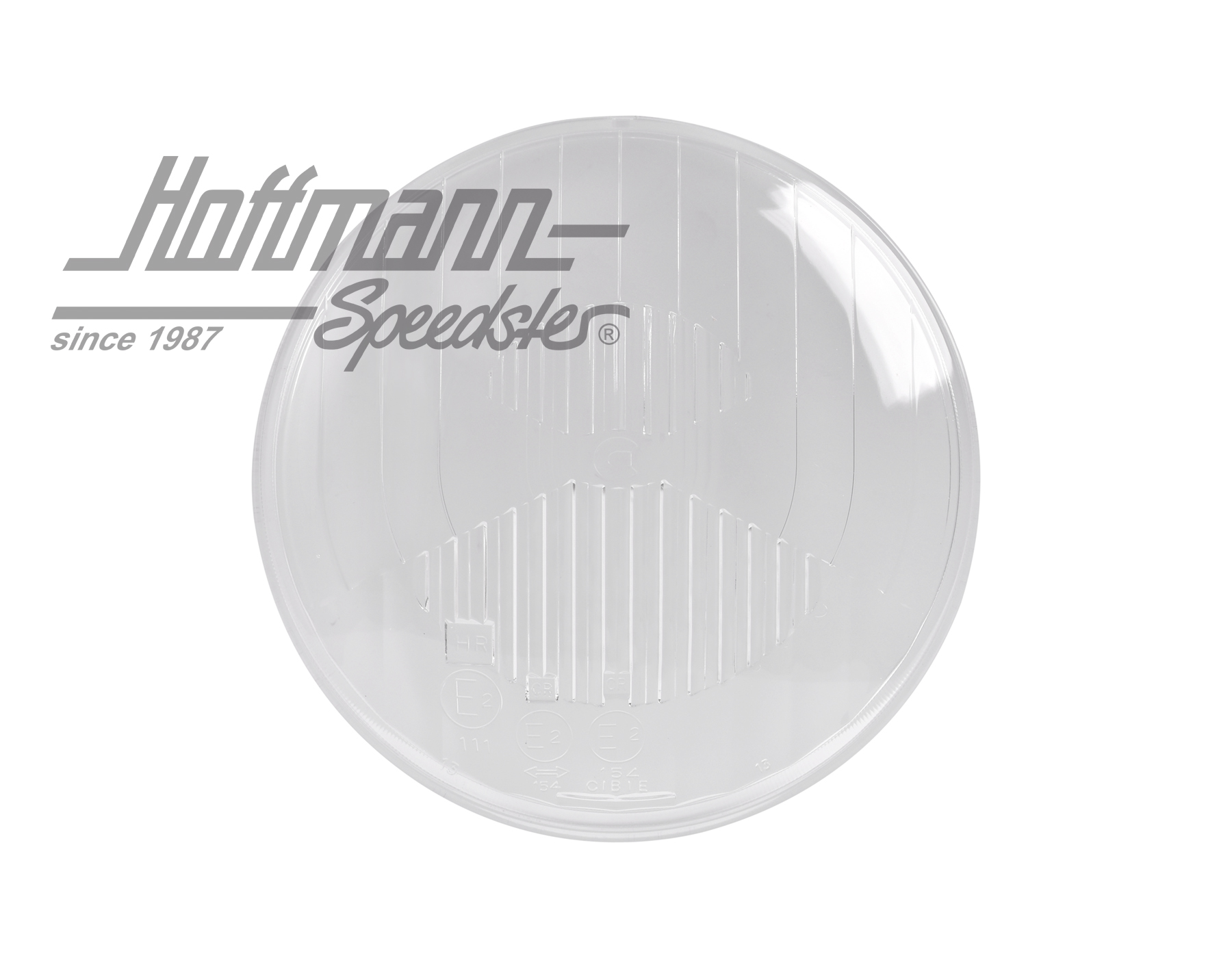 Verre, phare à longue portée, Cibié, blanc                                                          