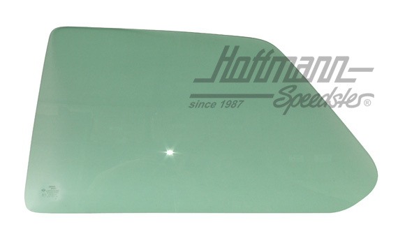 Vitre latérale, Golf 1 berline, AR, gauche, verte | 161 845 301 A | 180-8184-01