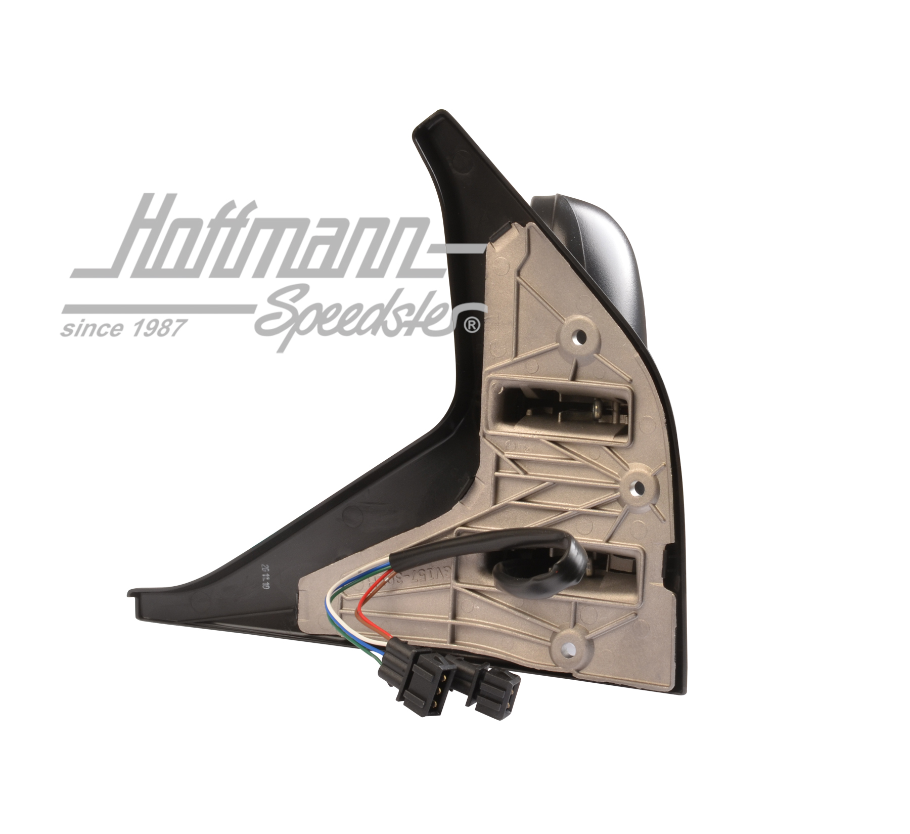 Rétroviseur, électrique (plat), noir, gauche                                                        