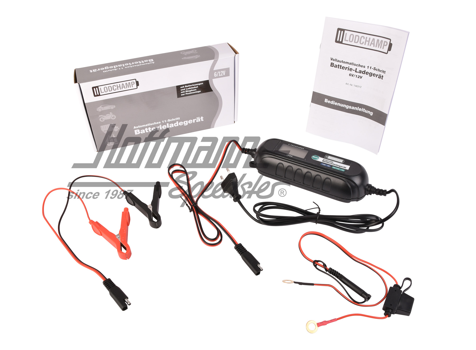 Chargeur de batterie, 6V/12V, 1.2 jusqu'à 120AH | 136312 | 027-0930-04