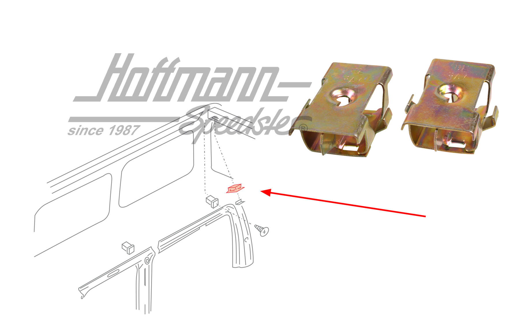 Crampons, revêtement, montant-D, en haut | 705 868 279 | 408-2884-05