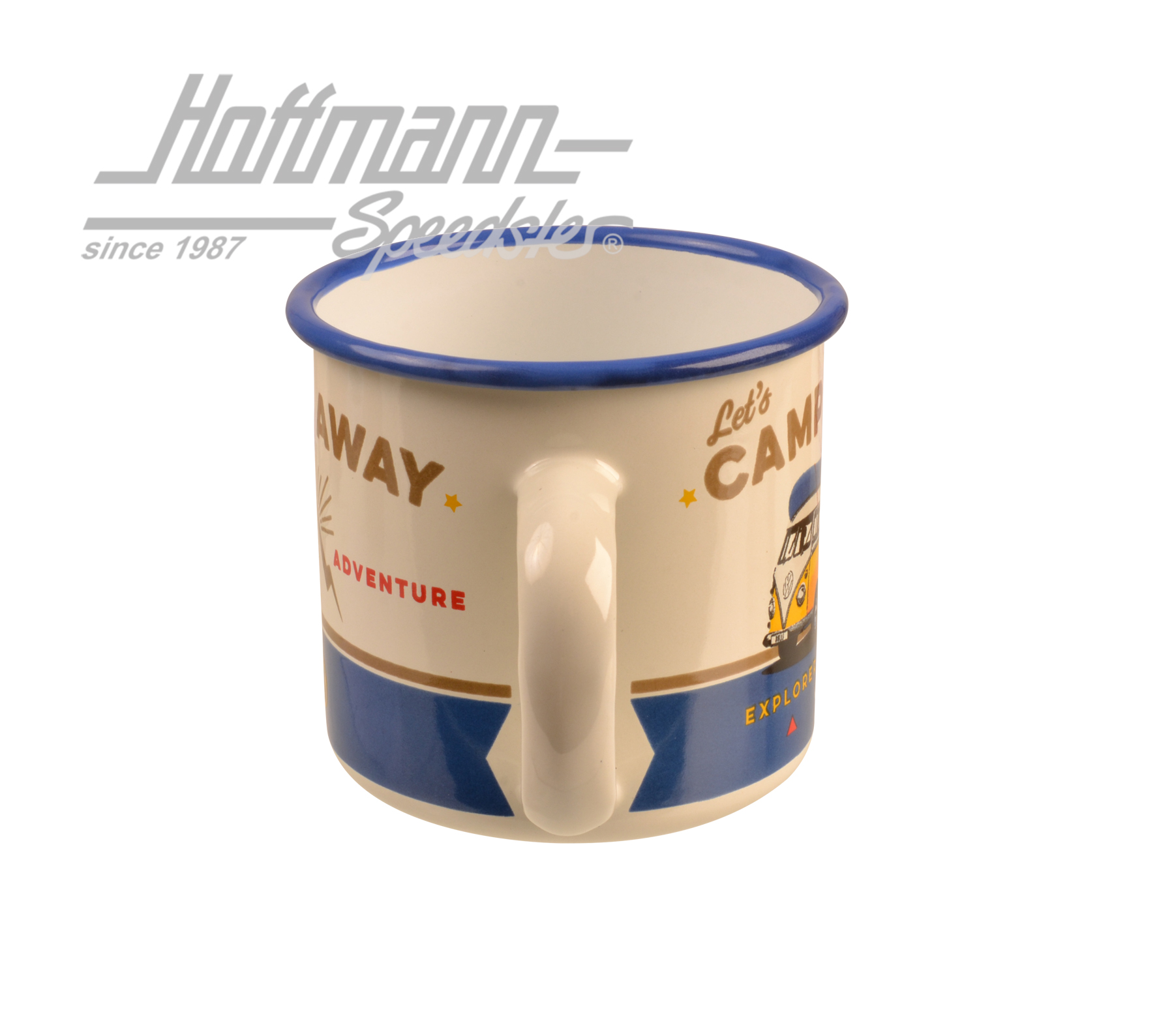 Mug en métal, Bulli, Let´s Camp Away                                                                