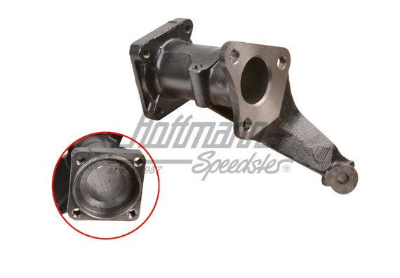 Flasque de palier, essieu oscillant, 8.66-, gauche | 311 501 163 A | 020-4020-11