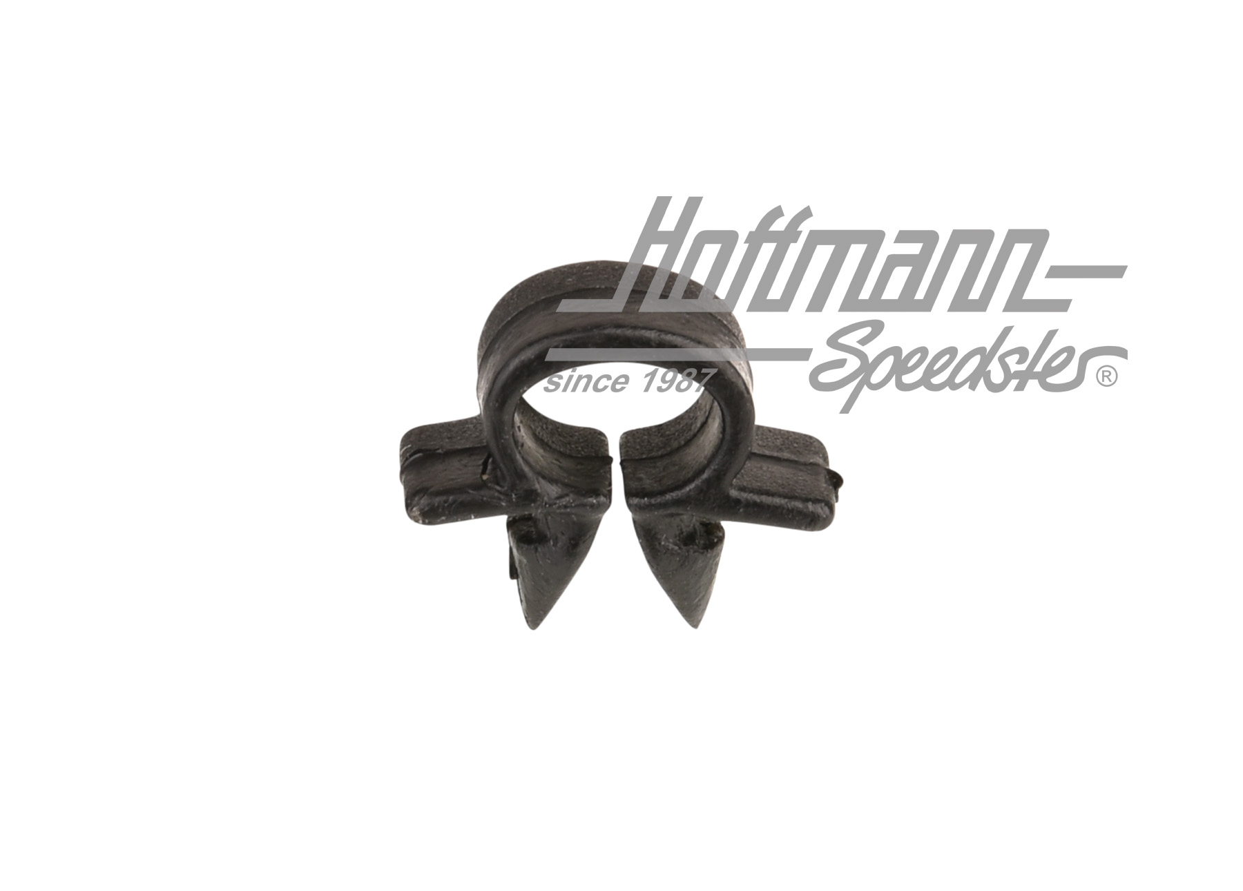 Clip de retenue, 5mm, câble/tuyau, blanc                                                            