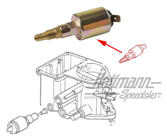 Gicleur de ralenti, éléctrique, G55/12V, 65-70 | 058 129 413 D | 020-1348