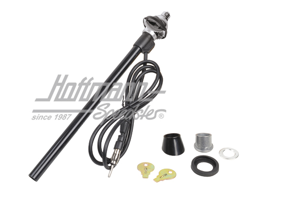 Antenne, Porsche 911, 65-89, chromée | 901 645 301 00 | 580-1380