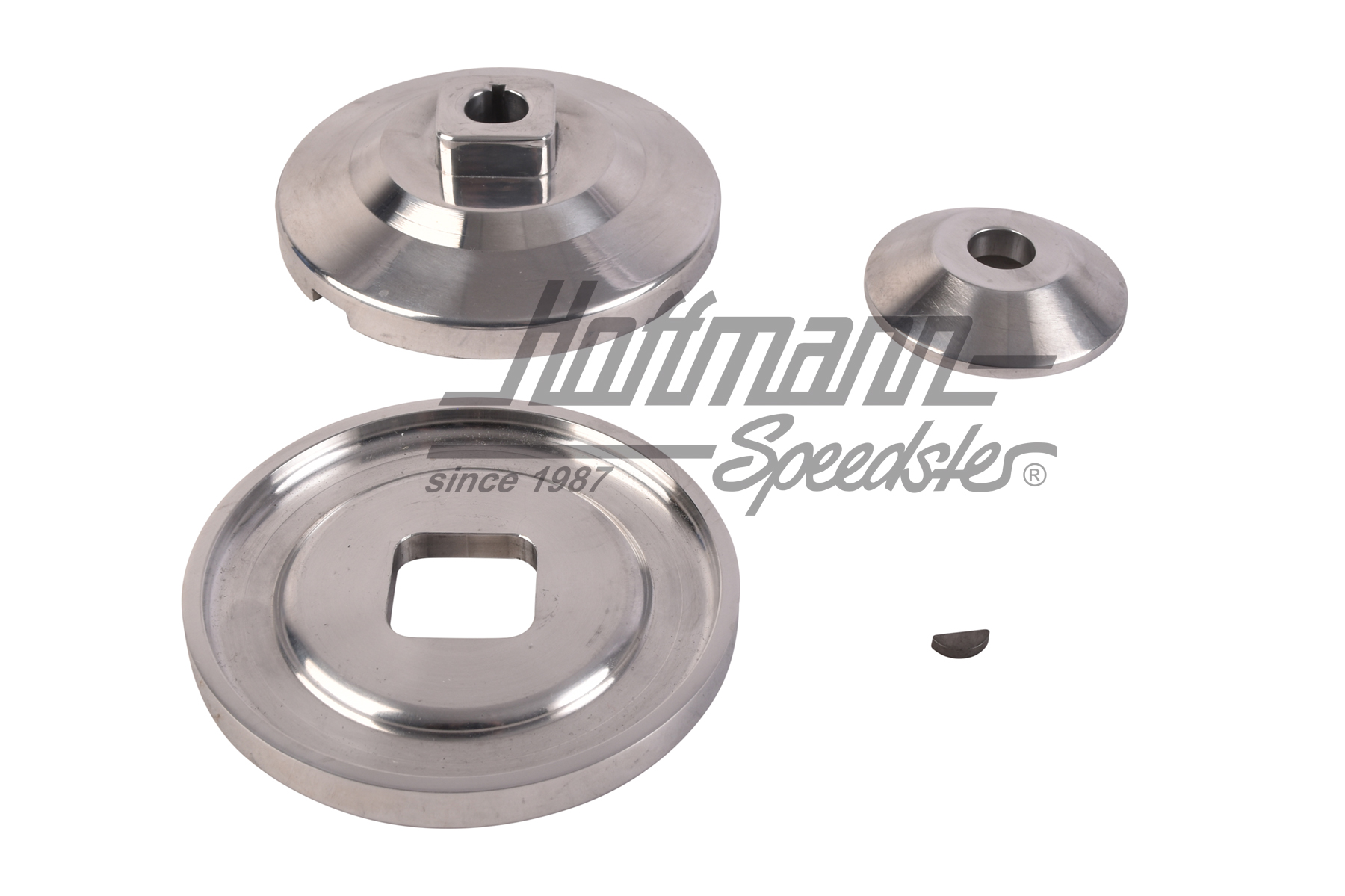 Poulie de dynamo/alternateur, 12V, Billet, chromée                                                  