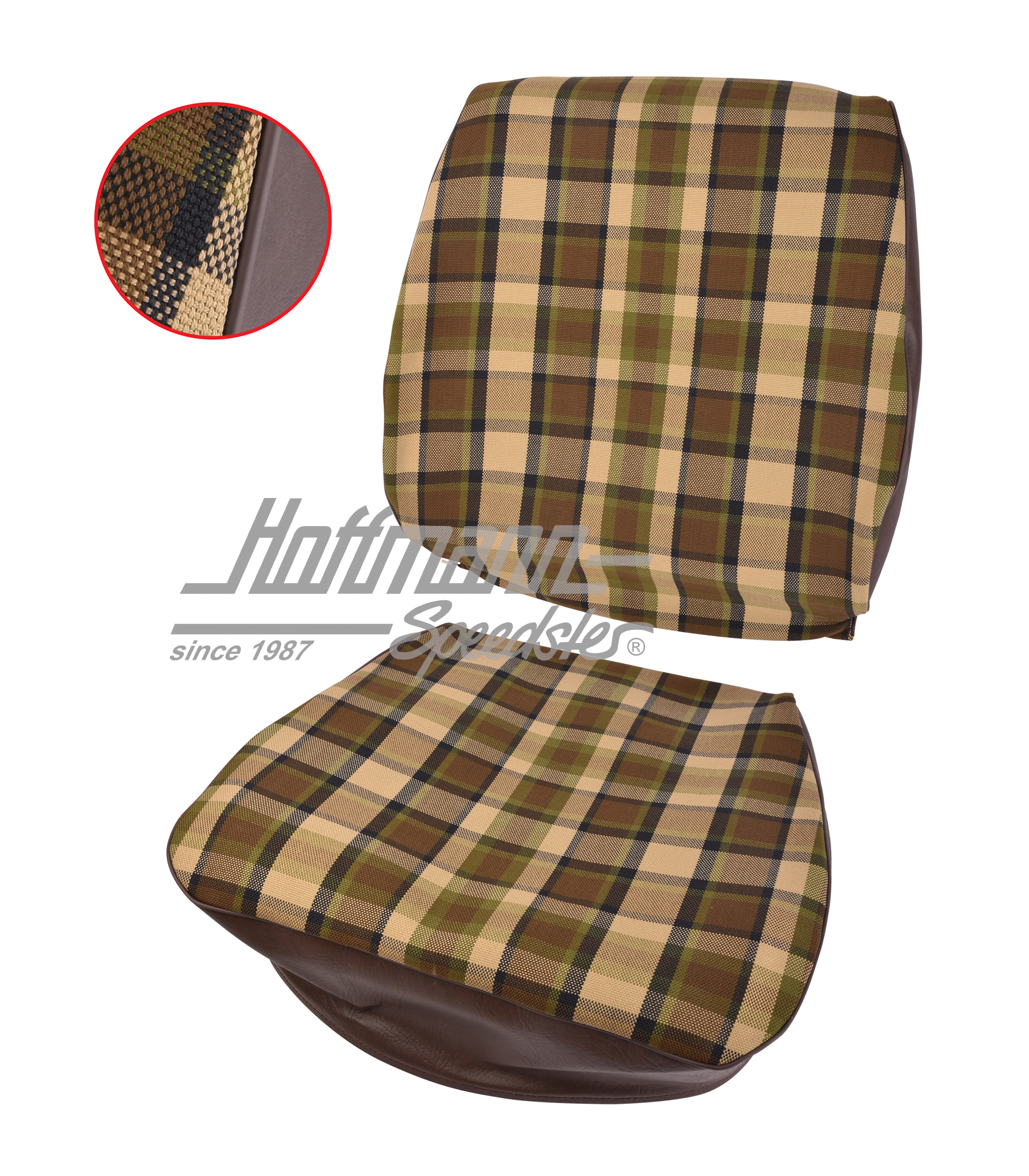 Housse de siège, Westfalia, marron/beige, 74-79 |  | 098-1275-53