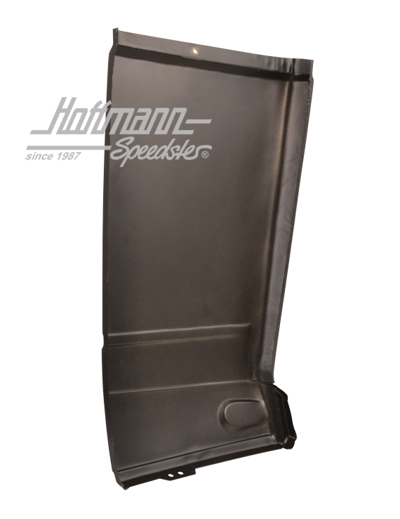 Cornière de tôle, arrière, en bas, 67cm, droite                                                     