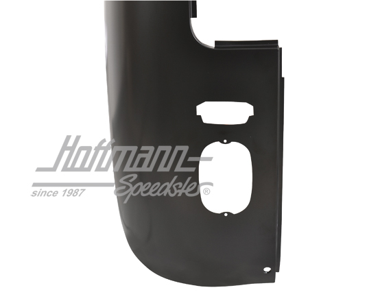 Cornière de tôle, complet, Bus T2, 67-71, gauche (2 trous)                                          