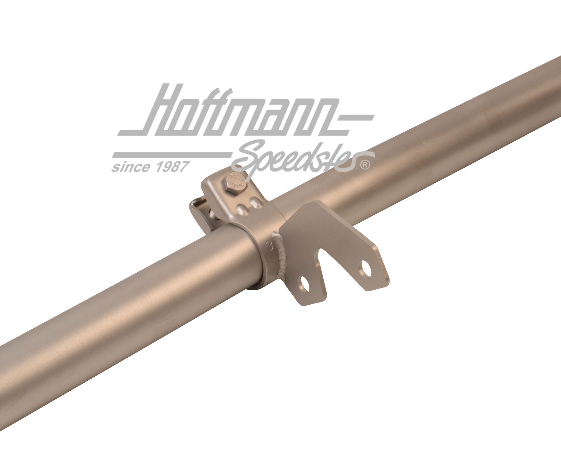 Conduite d'échappement, culasse, arrière, 85-92, inox                                               